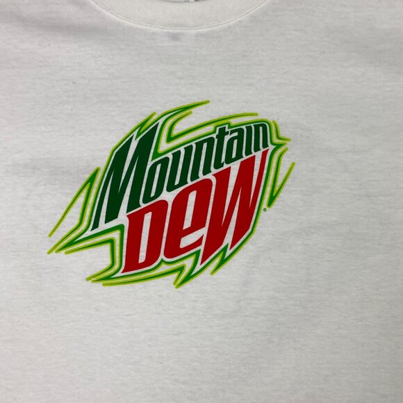 NWOT Mountain Dew Xbox 360 Promo T Shirt Men's XL White Cotton - Picture 3 of 10